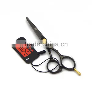 Japan Kasho 5.5 Inch Hair Scissors Black Professional Tesoura Hairdressing Salon Products Hair Cutting/ Thinning Styling Tools thumbnail-3