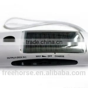 New Arrival Solar Power Bank Charger Led Torch Light Portable Power Bank Solar thumbnail-2