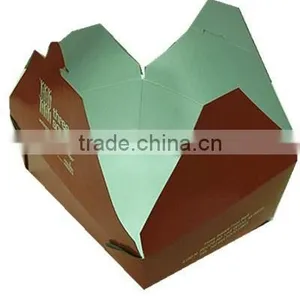 Disposable Paper Take Away Noodle Box With PE Lamination thumbnail-2