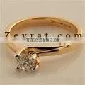 Classic Diamond Wedding and Engagement Ring in Yellow Gold thumbnail-1