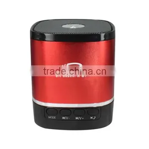 Hotsale Top Quality 2016 Music Mini Bluetooth Speaker With FM Radio,LED Light, TF Card Support thumbnail-2