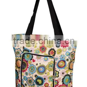210D Suprior Quality Polyester Foldable Shopping Bag thumbnail-3