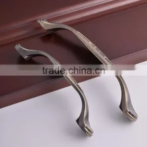 European&American Rural Style Zinc Alloy Antique Bronze High Grade Quality Classical New Closet Kitchen Drawer Cabinet Handles thumbnail-3