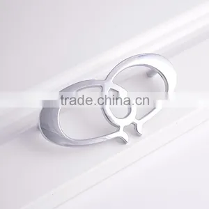 Butterfly Shape Wholes Qualified Zamak Zinc Alloy Chrome Plated Cabinet Furniture Hardware thumbnail-4