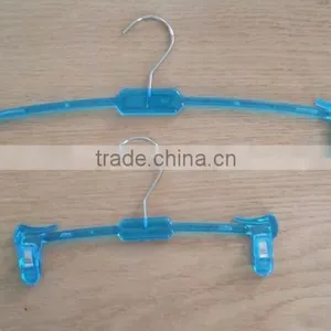 Wholesale Transparent Display Plastic Underclothes Hanger Non Slip thumbnail-5