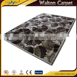 100% Polypropylene Machine Woven Modern Hotel Room 3D Hand Carved Rugs thumbnail-1