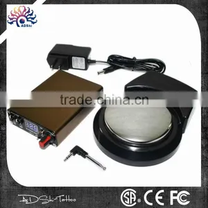 Wholesale Tattoo Machine Heavy Duty Stainless Steel Foot Foot Switch Rechargeable Wireless Foot Pedal thumbnail-3
