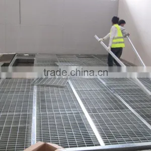 JF Steel Grid Floor Suspended Steel Floor Stainless Steel Floor Trap Cover thumbnail-2