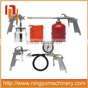 Professional High Quality 5 Pieces Gravity Type Air Spray Gun Kit thumbnail-1