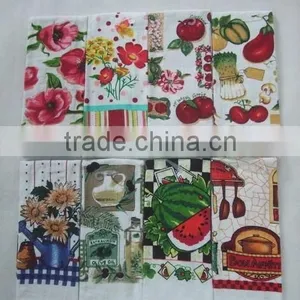 Latest Design Cheap Items to Sell Pigment Printing Kitchen Cotton Towel Tea Towel China Supplier Wholesale thumbnail-3