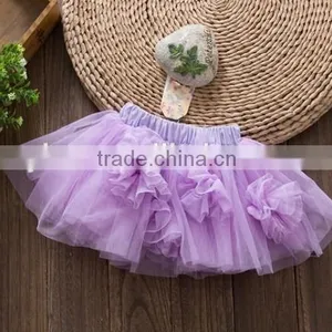 Baby Cute Flower Lace Tutu Dress Fancy Elegant Lace Tutu Dress thumbnail-4