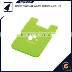 Tradeshow Giveaways Customized Design Silicone Card Holder Adhesive thumbnail-6