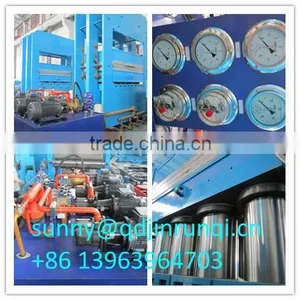 Rubber Product Making Machinery / Car Floor Mat Hydraulic Vulcanizing Press / Rubber Plate Vulcanizer thumbnail-1