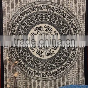Twin Ethnic Elephant Mandala Boho Wall Art Hippie Home Decorative Wall Hanging Tapesry thumbnail-5