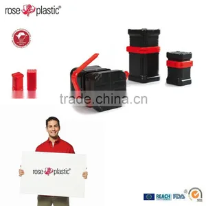 Round Square Plastic Block Tubes Packaging for Toolbar BK thumbnail-6