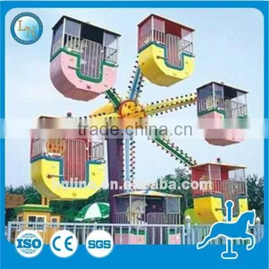 2015 New Kids Attraction Rotary Game Rides Mini Ferris Wheel for Sale thumbnail-1