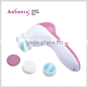 4 in 1 Beauty Facial Cleaner With Callous Remover by 2 AA Batteries/head Massager thumbnail-1