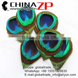 Wholesale Handmade Trimmed Big Natural Peacock Eye Feathers thumbnail-1