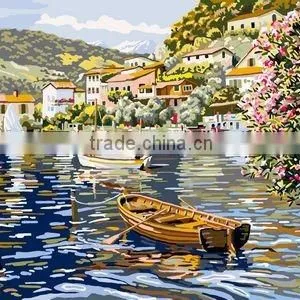2015 New Pictures Beautiful Flowers Oil Painting by Numbers thumbnail-1