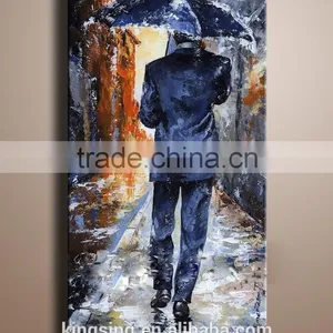 Modern Framed Art, Handmade Oil Paintings Wall Decor Arts 55937 thumbnail-2