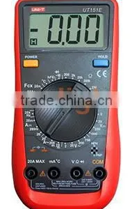Economical Digital Multimeter, AC/DC/Resistance/Capacitance/Frequency/Temperature UT151E thumbnail-1