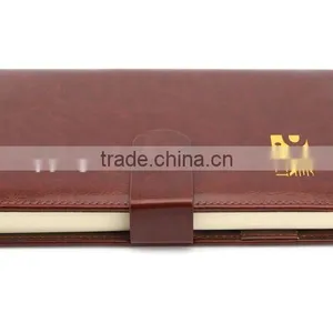 Customized Print Promotional Business PU Leather Recycled Notebook thumbnail-3