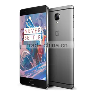 2016 New Oneplus 3 6GB RAM 64GB ROM Snapdragon 820 MSM8996 Quad Core 5.5" HD Android 6.0 4G LTE Fingerprin GPS Mobile Phonet thumbnail-1