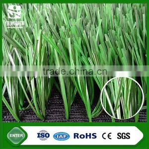 Top Quality High Standard Bicolor Soft Touching Synthetic Artificial Green Grass Wall for Futsal Football thumbnail-3