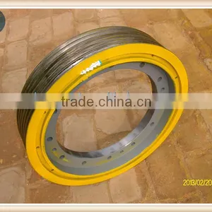 Traction Sheave 400*6*8 for Traction Machine thumbnail-1