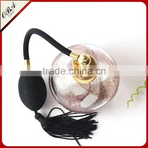 2016 Factory Wholesale High Grade Hand Blown Air Bag Pump Perfume Glass Bottle 80ml thumbnail-5