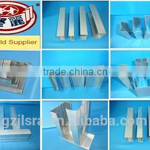 Stainless Gauge Galvanized Light Steel Studs and Runners in Langfang thumbnail-1