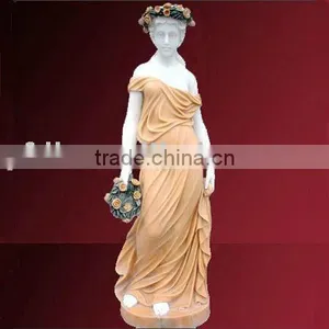 Female Statue With Flower thumbnail-1