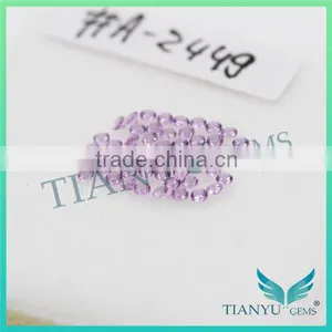 Wholesale Loose Artificial Gems Stone #A2449 Round Brilliant Cut Nano Sital Gems for Jewellery Price Free Samples thumbnail-1