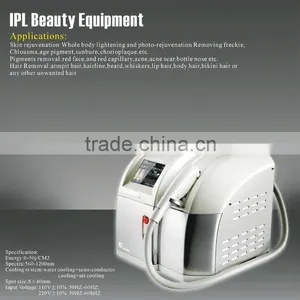 Vertical Portable E-light (IPL+RF) Hair 480-1200nm Removal Beauty Salon Equipment E007 thumbnail-1