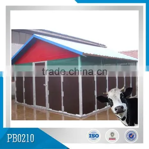 Durable Hot Dipped Galvaninzed Calf House , Calf Hutch /portable Houses for Cows thumbnail-1