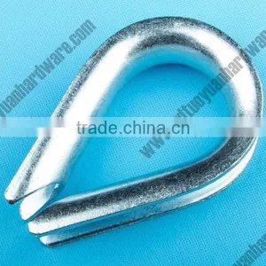 China Supplier US Type Electric Galvanized Wire Rope Thimble Sewing thumbnail-2
