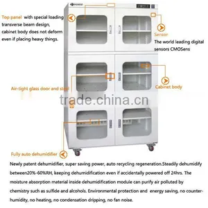 Ultra Low Humidity Anti Oxidation 1452L Humidity Control Storage Cabinet for IC thumbnail-3