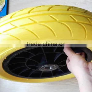4.00-8 PU Filled Tire Wheel Trolley Wheel thumbnail-3