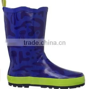Kids Lightweight Puddle Rubber Boots thumbnail-3