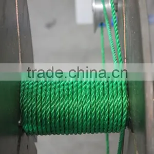 Coil Winding Machine for Rope Baler Twine Coil Making Machine Coiler Machine: Ropenet15@ropekig.com thumbnail-4