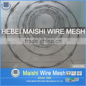 BTO-22 SS Concertina Razor Wire Ribbon Wire thumbnail-1