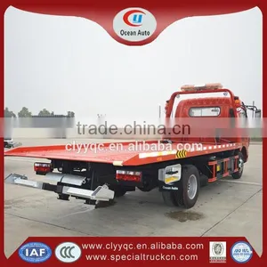 Dongfeng Dlk Flat Wrecker Truck 4X2 Tow Truck for Sale thumbnail-2
