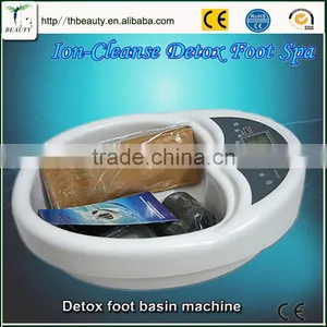 OEM Foot Detox Machine/OEM Ion Detox Foot Spa With Basin Machine thumbnail-4