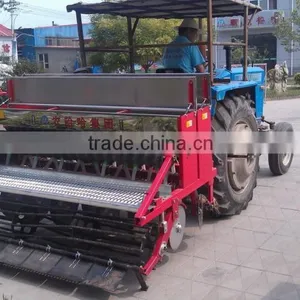Farm Tractor Use Universal Planting Machine Wheat Seeder Rice Seeder Sorghum Seeder Grass Seeder With Disk Plough thumbnail-6