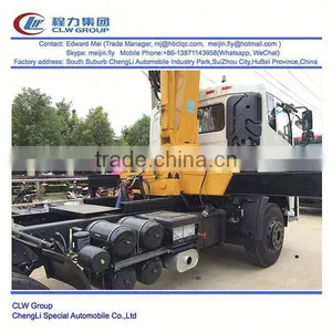 Dongfeng 6*4 Truck Tractor With Crane 200 Ton Liebherr Truck Crane thumbnail-5