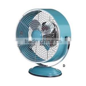 Vintage Collection Black Echo Swivel Table Fan.Metal Finish thumbnail-3