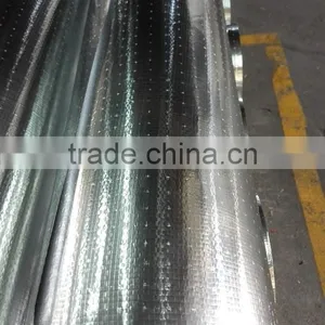 Perforated Double Sided Aluminum Foil Woven Fabric of Radiant Barrier thumbnail-2