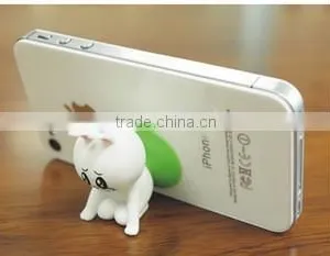 Plastic Cell Phone Charging Holder/Novelty Dog Mobile Phone Stand thumbnail-1