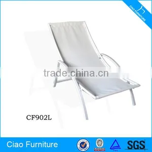 Outdoor Furniture Stackable Aluminium Mesh Lounge Chair thumbnail-1