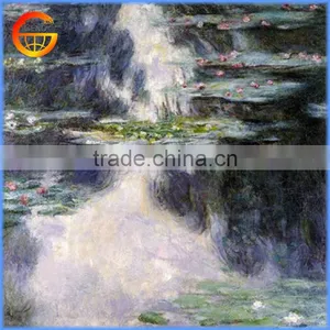 Hot Sell Waterfall Raised Canvas Oil Painting On Canvas Handmade thumbnail-1